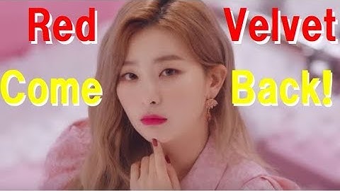 Red Velvet、デジタルシングル「SAPPY」1月6日にリリース決定！予告映像でサプライズ発表