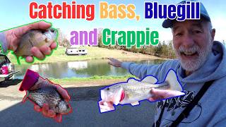 CATCHING Bluegill, Bass & Crappie/A COMPILATION of Some Trips BEFORE my Surgery In APRIL