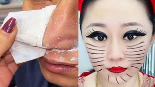 Compilation of the best trending Makeup tutorials / New Makeup 2022  美しいメイクアップ