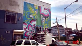Perrier X Colossal Media Murals