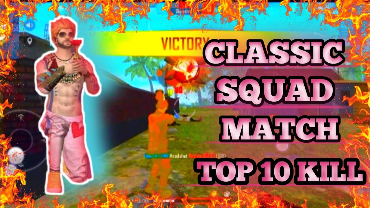Classic squad match free fire game YouTube