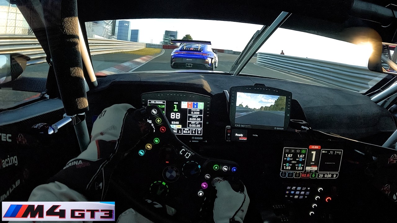 Chasing Down Drivers on the Nürburgring Touristenfahrten | AC EVO