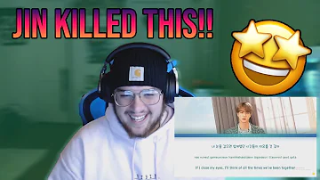 JINS VOICE IS INSANE! BTS Jin - Tonight (방탄소년단 진 - 이 밤)[Color Coded Lyrics/Han/Rom/Eng/가사](REACTION)