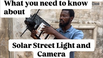 Solar Street Light with CCTV Camera – Installation & Review.