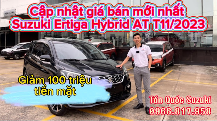 Xe suzuki ertiga 2023 giá bao nhiêu