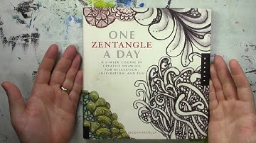 Final Overview - One Zentangle A Day (The Last 3 Weeks)