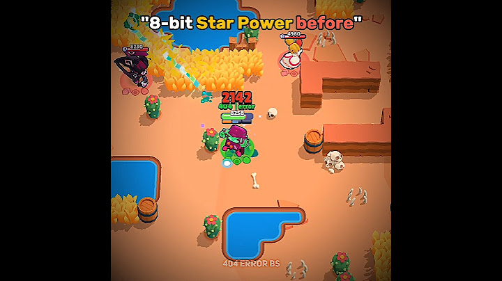 Old 2019 8-bit was different...💀 #brawlstars #shorts