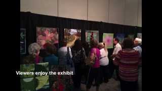 Healing Quilts in Medicine Exhibit at the International Quilt Festival in Houston