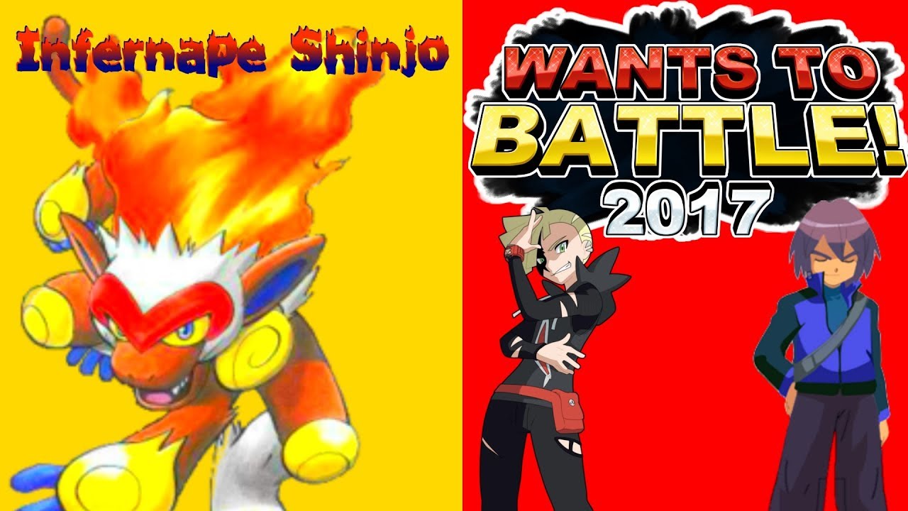 Infernape Shinjo's Wants To Battle Tag 2017!