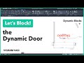 Door Dynamic Block in AutoCAD | Dynamic Blocks | Vigram Vasi