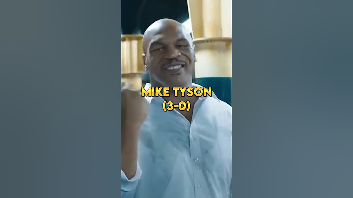 Jake Paul VS Mike Tyson