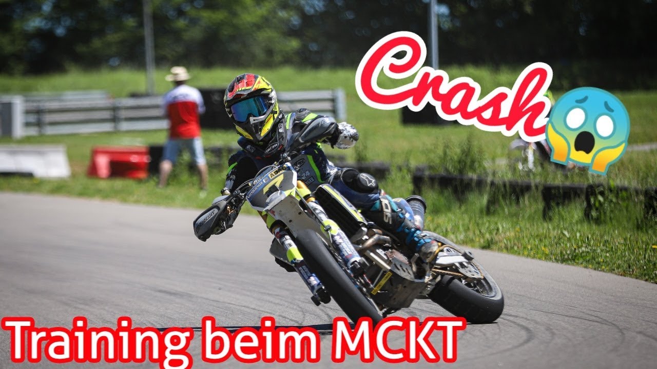 SUPERMOTO TRAINING / MCKT / KIRCHHEIM UNTER TECK / CRASH