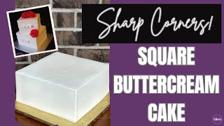 Square Cakes Are Annoying!  (But This Makes It Easier)