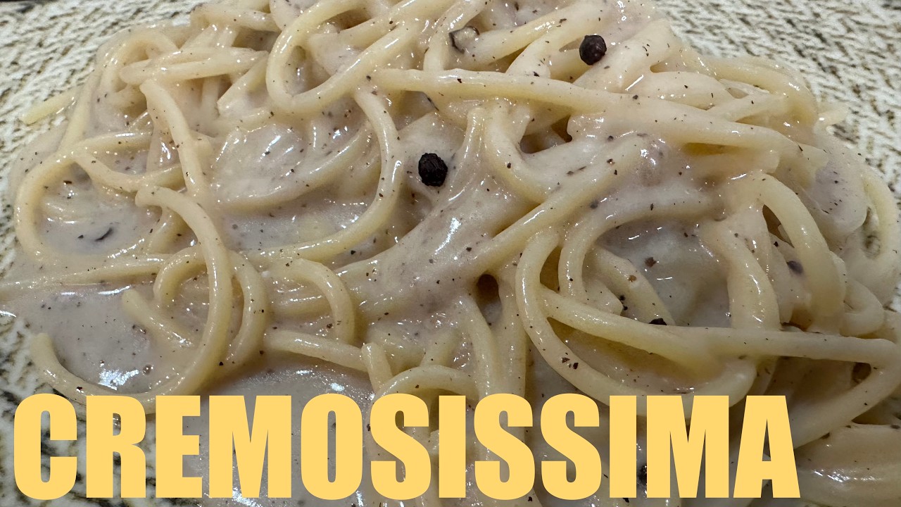 Спагетти со сливками Качио и Пепе – оригинальный римский рецепт