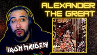 Hip-Hop Head's FIRST TIME Hearing"ALEXANDER THE GREAT": IRON MAIDEN REACTION!!