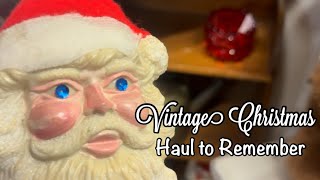 ANTIQUE SHOPS DAY AFTER HALLOWEEN *AMAZING VINTAGE CHRISTMAS HAUL *