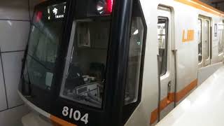 Osaka Metro今里筋線80系4編成今里行き到着シーン