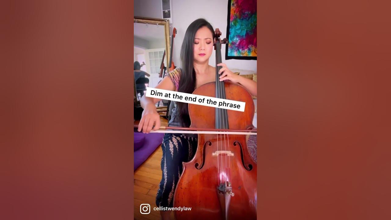 What goes through my mind when I play the Swan by Saint Saens…