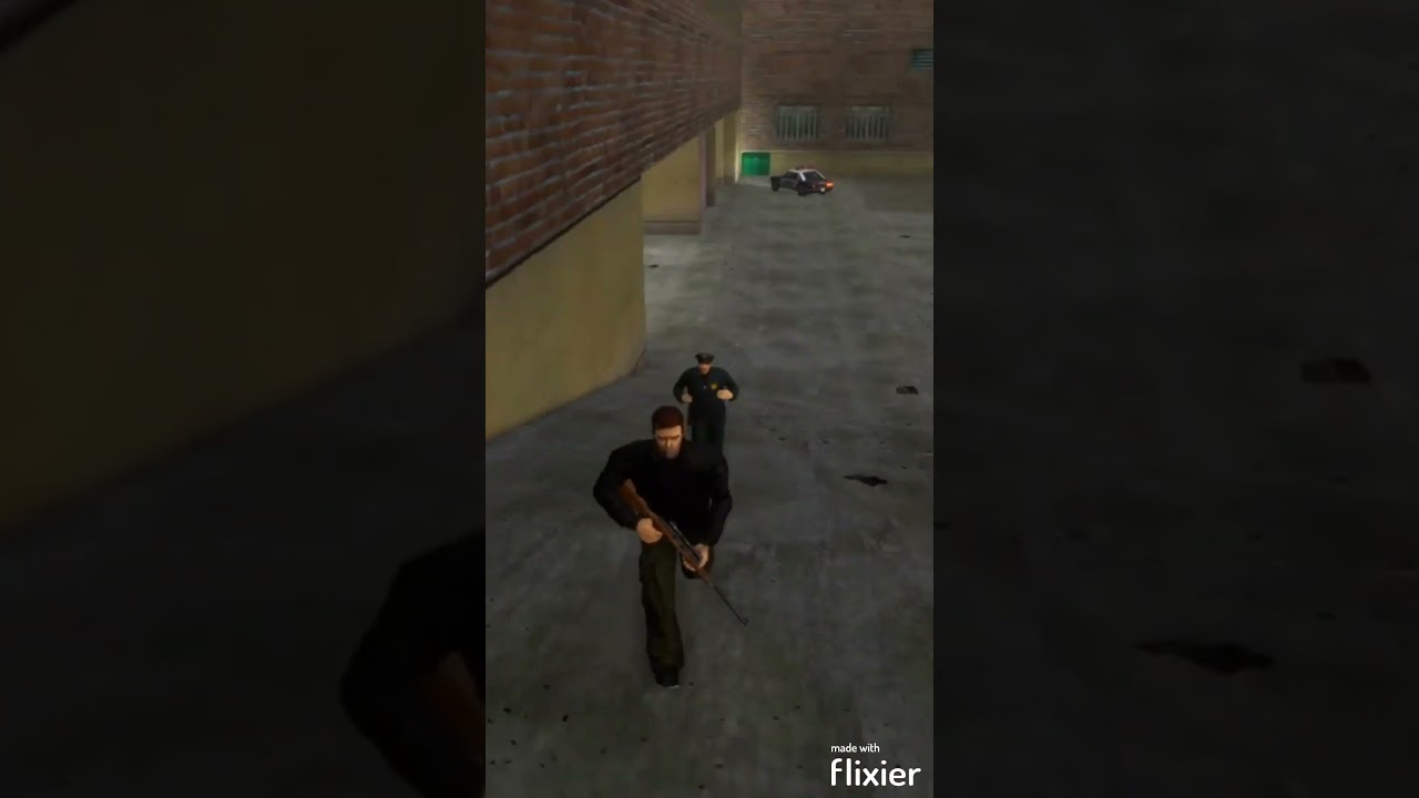 Полицейский приехал на вызов - Grand Theft Auto 3 