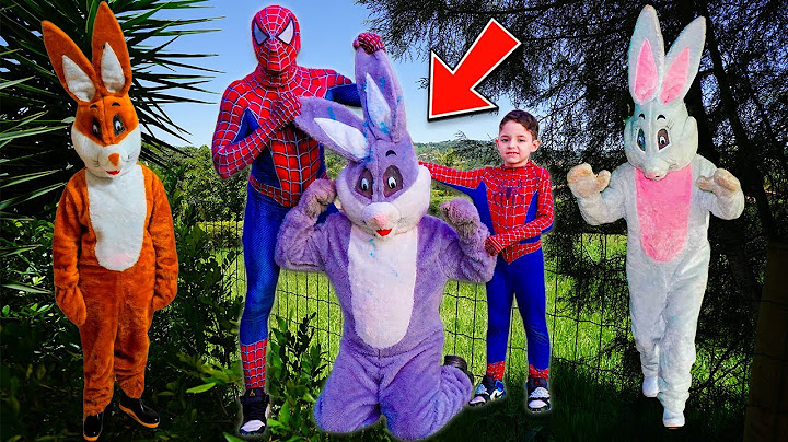 O COELHO MALVADÃO - SPIDERMAN vs OS COELHÕES! VAMOS CAPTURAR ELES - Parte 1