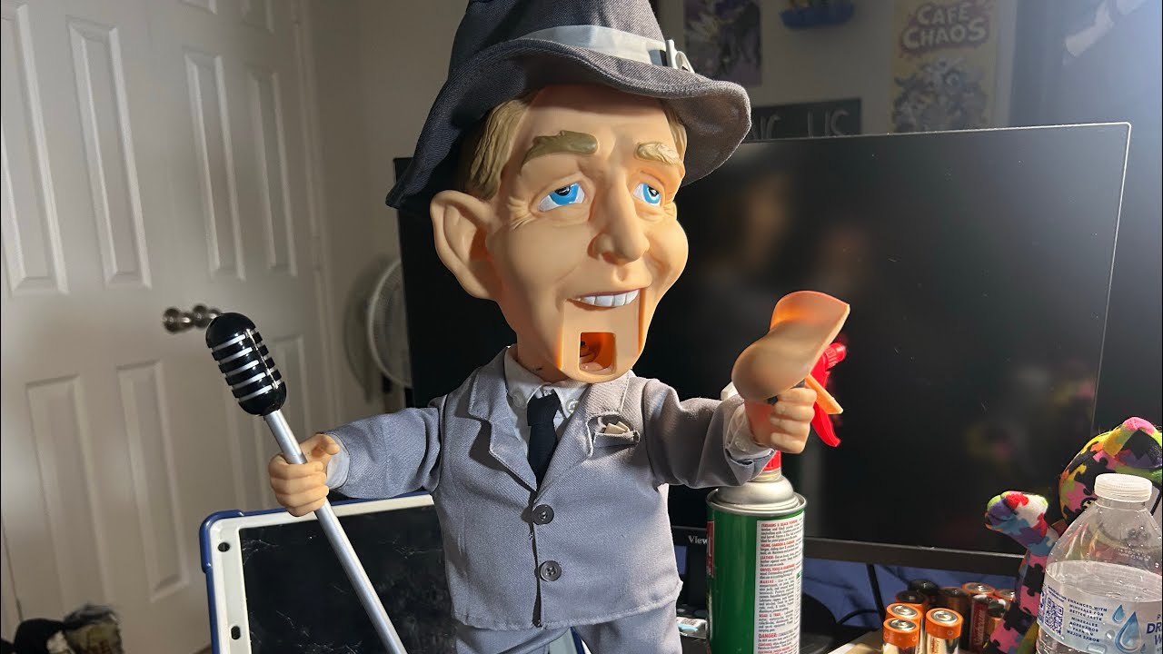 ￼Repair of Gemmy Bing Crosby ￼mouth
