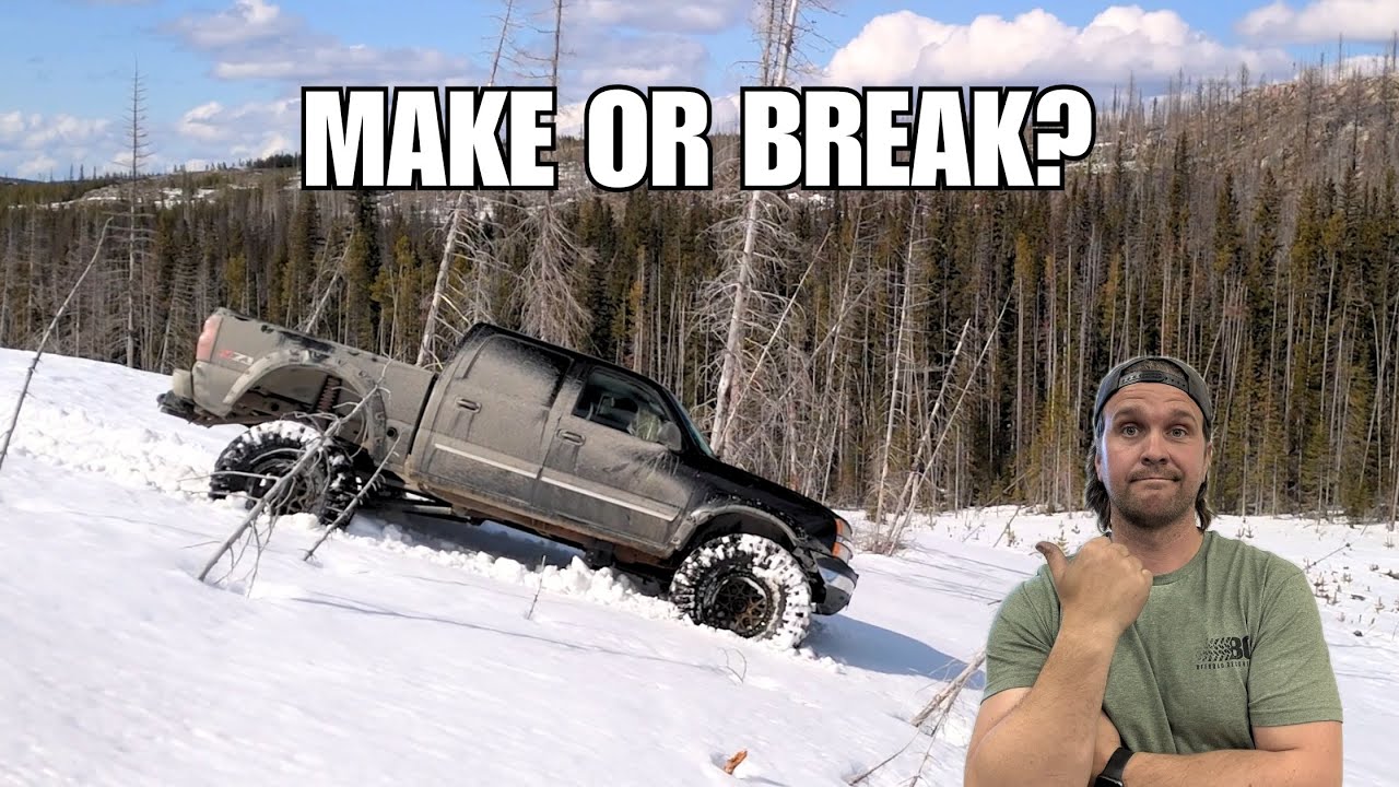 BC Snow Wheeling - Redemption Run!