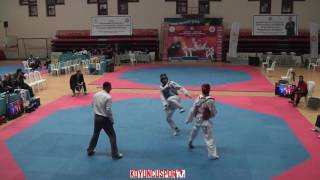 63Kg Final - Mücahit Altun Vs Mehmet Kani Polat 2017 Türkiye Umitler Taekwondo Şampiyonası