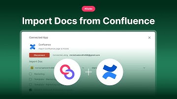 Import Documents from Confluence into Kroolo