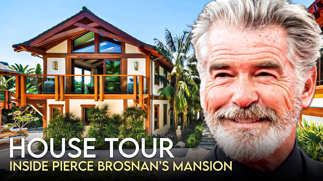 Pierce Brosnan House Tour 100 Million Malibu Mansion & More YouTube