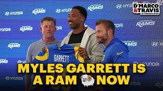 Rams GM Les Snead Reveals His Thoughts on Myles Garrett 👀 | D'Marco & Travis