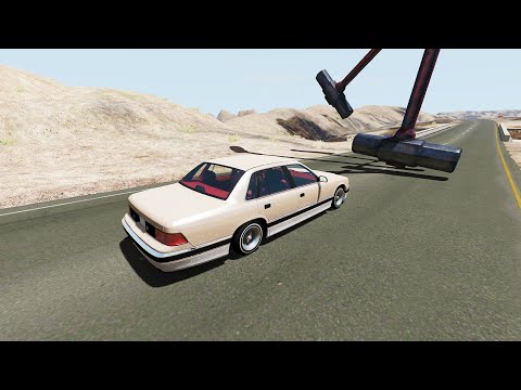 Mobil Vs Hammer #2 - BeamNG Drive