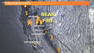 California Wildfire Forecast: September 11, 2020