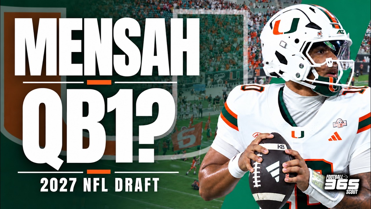 Darian Mensah’s Accuracy Is Elite. Is He the 2027 NFL Draft’s QB1?
