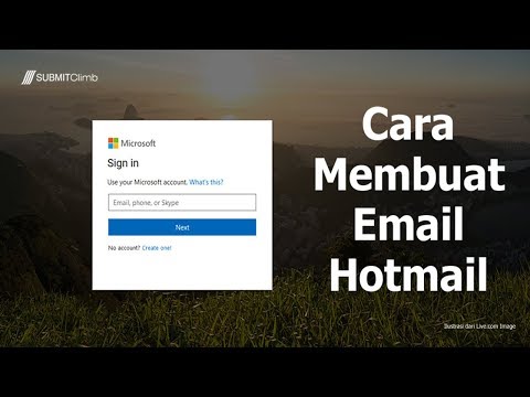 Cara Membuat Akun Hotmail - Cara Membuat Email Hotmail