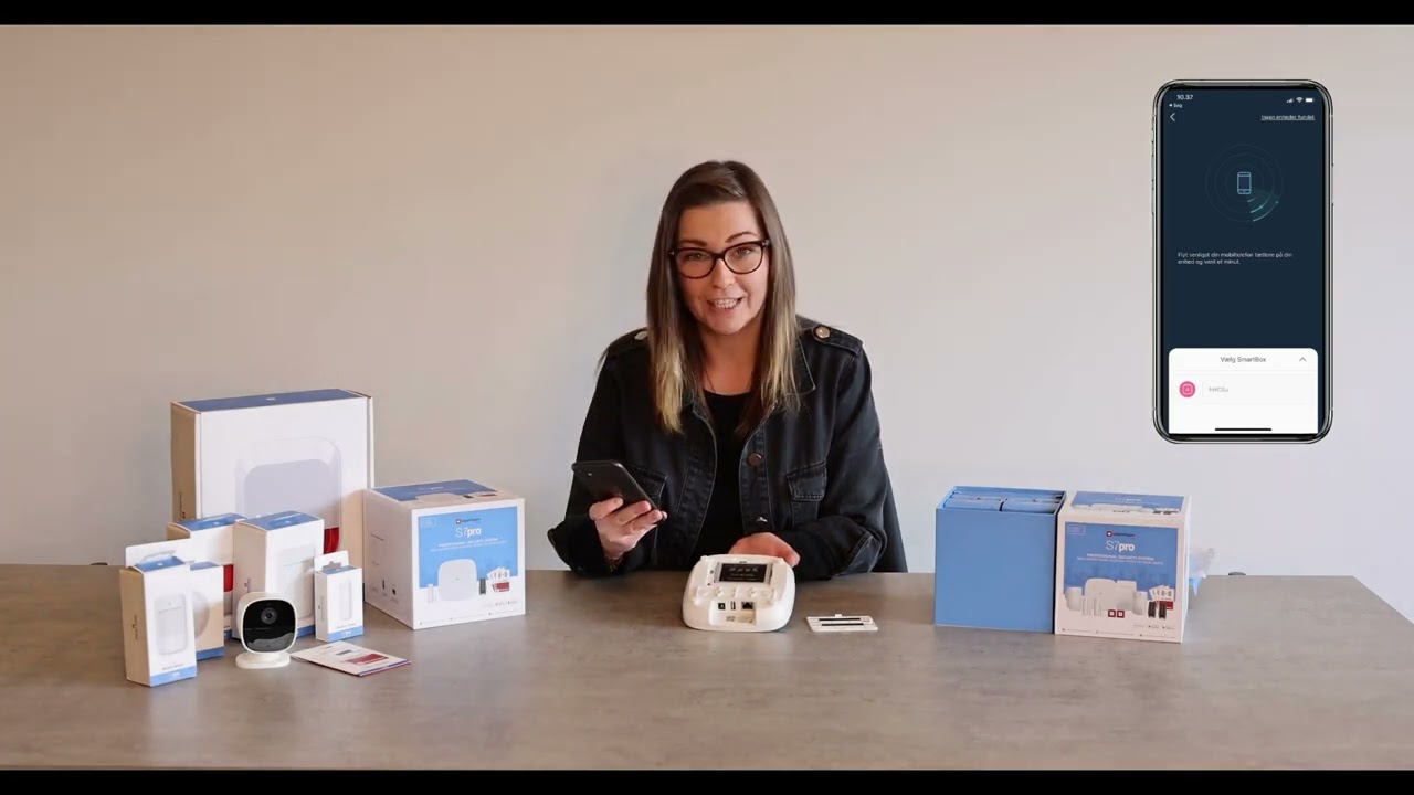 Sikkerthjem opsætning s7pro smartbox