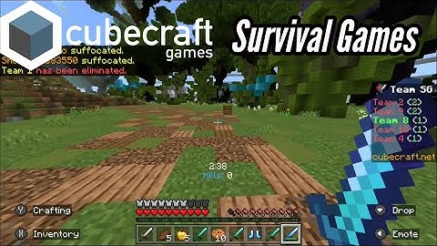 Minecraft SURVIVAL GAMES | Cubecraft Games Server