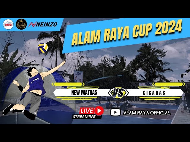 ALAM RAYA CUP 2024 || JIHAN BAE, ASEP ULIS VS CECE, CACING, AGUS KABLA || CICADAS VS NEW MATRAS class=