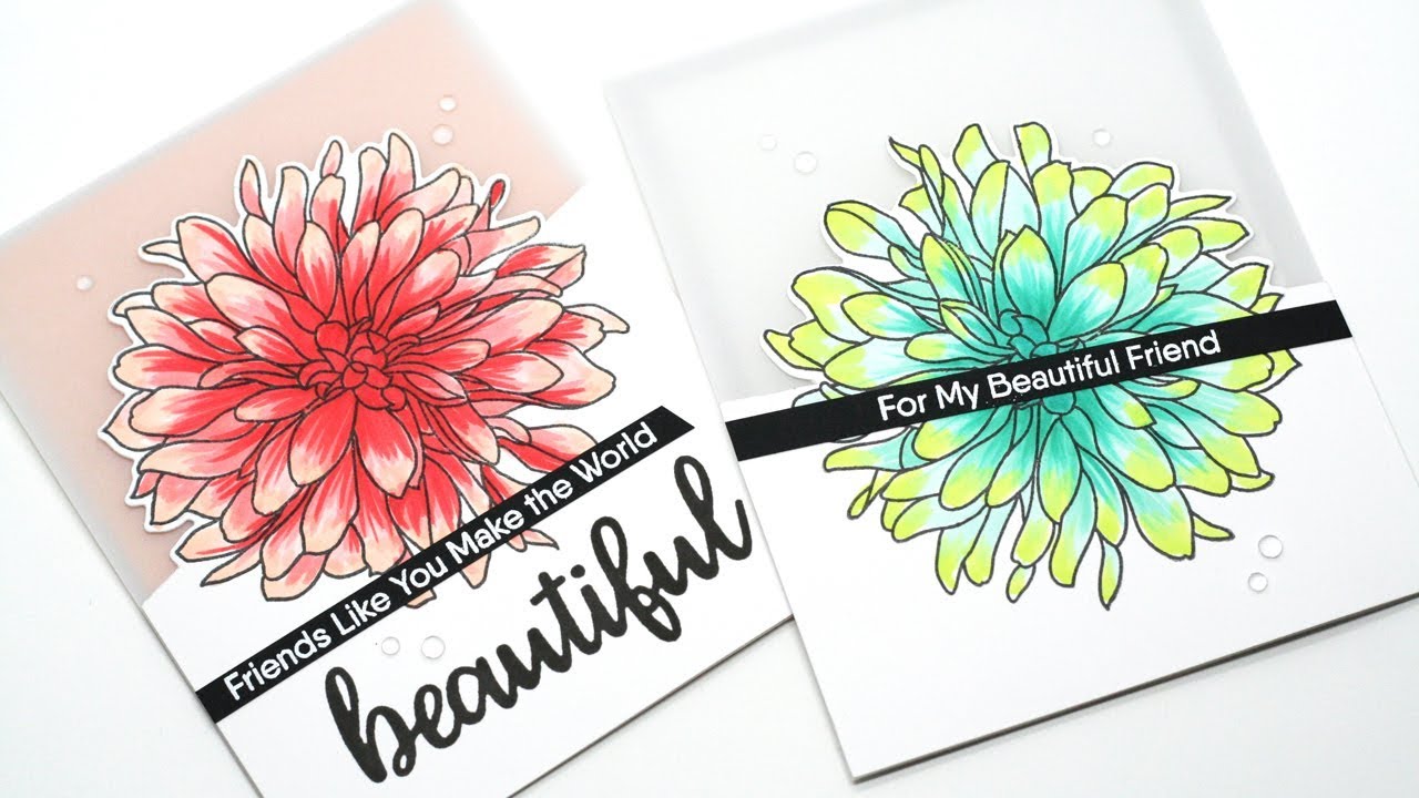 Creating Vellum Cards with Partial Die Cutting YouTube