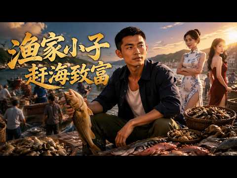 【渔家小子赶海致富】重生九零漁村，二流子趕海暴富！撿鮑魚、捕大黃魚，帶全家買船蓋樓，還把老闆千金追到手！#短劇 #AI短劇 #心願劇社 #中文短劇