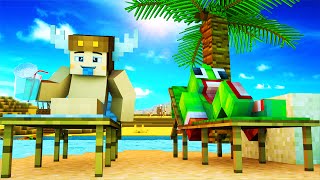 Minecraft Daycare  BABY BEACH VACATION !? (Minecraft Kids Roleplay) w/ UnspeakableGaming