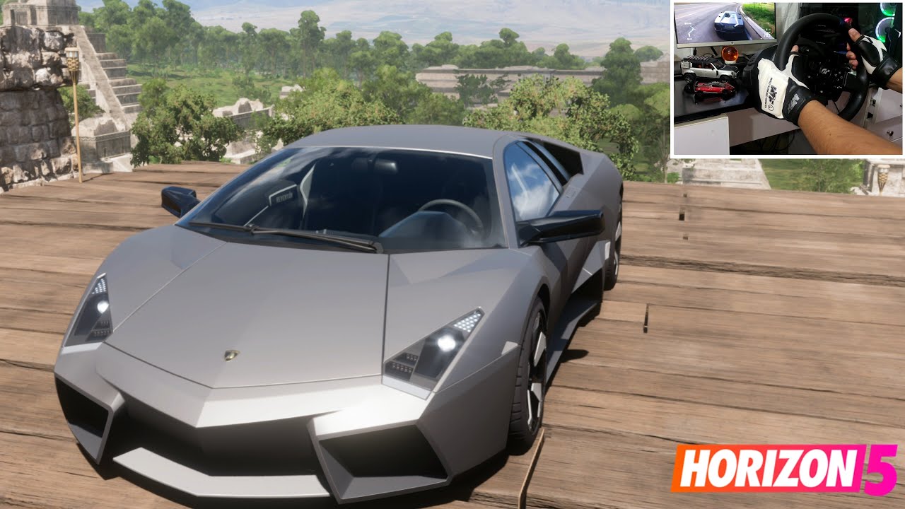 2008 Lamborghini Reventon || Steering Wheel Gameplay || Forza Horizon 5 || PC || 4K||