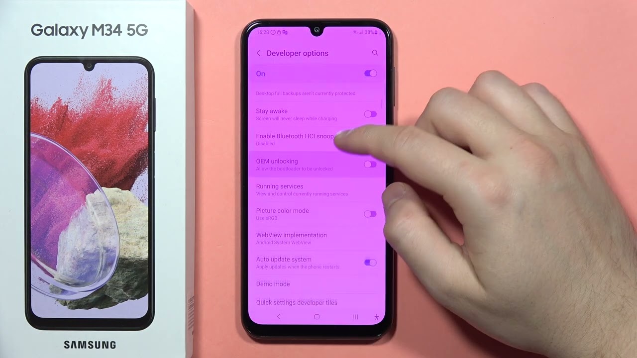 Purple Screen On Samsung Phone