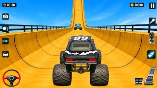 メガランプモンスタートラックレース - モンスタートラックメガレース - Androidゲームプレイ #2 screenshot 2