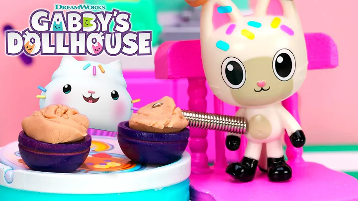 Cakey's Breakfast Surprise | GABBY'S DOLLHOUSE TOY PLAY ADVENTURES