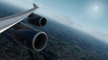 [P3D 4.5] PMDG 747-400 departure from London Heathrow (EGLL/LHR)