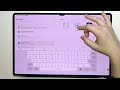 Как изменить тему клавиатуры Samsung Galaxy Tab S8 Ultra