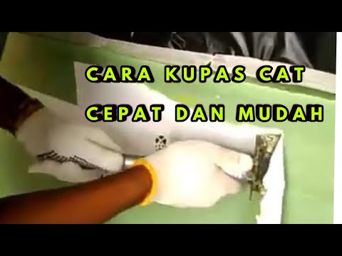 Cara Cepat Kupas Cat Lama Dengan Propan Paint Remover  