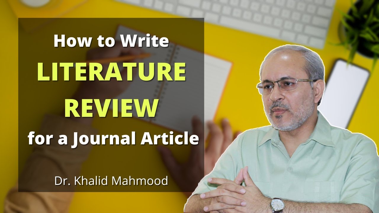 how to write literature review in urdu