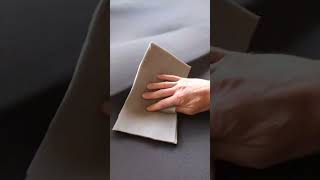 How to professionally fix a sagging car roof lining #shorts