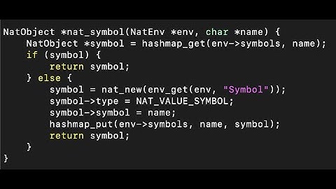 Writing a compiler: Implementing symbols in Natalie